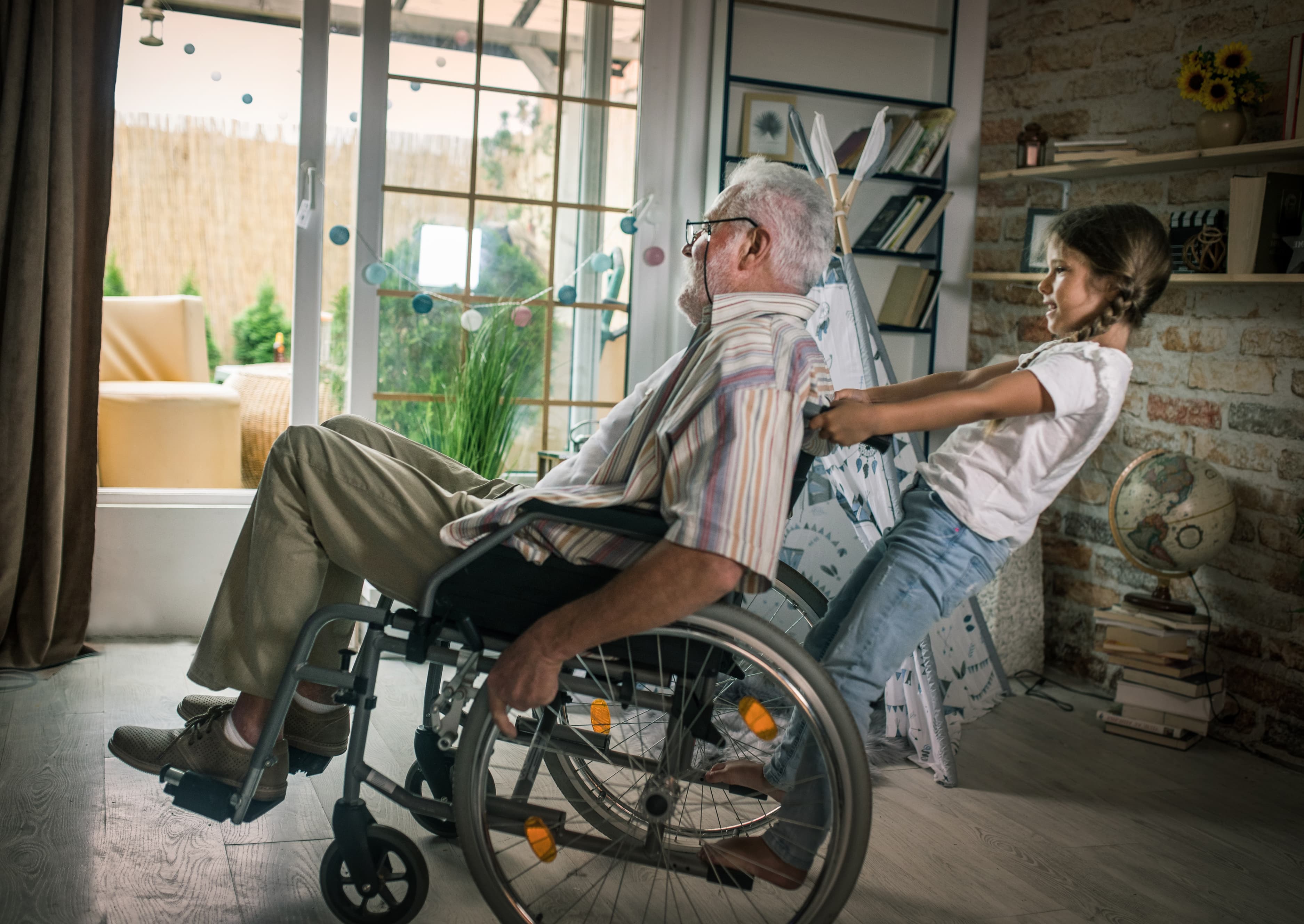 Clean, intuitive care management dashboard showing schedule overview, attendant status, and quick actions for Direct Funding self-managers